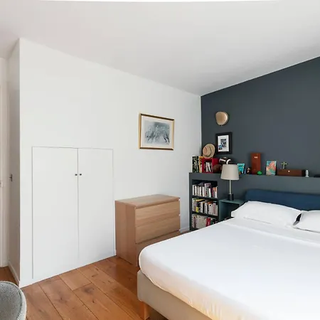 The Parisian Library Apartment